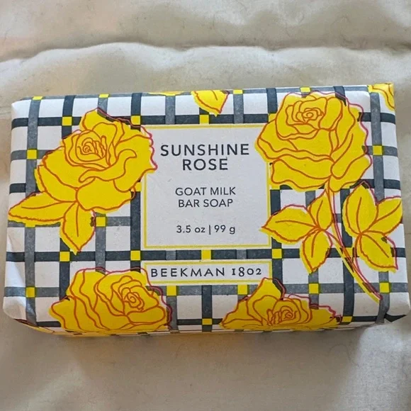 Beekman 1802 Goat Milk Soap Set - Yellow, Black, White, Cream - Picture 2 of 5